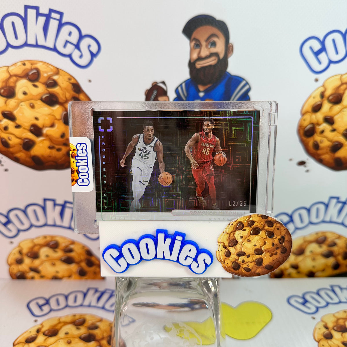 2022 Photogenic DONOVAN MITCHELL Progressions Maze /25 Cavaliers Jazz (C)