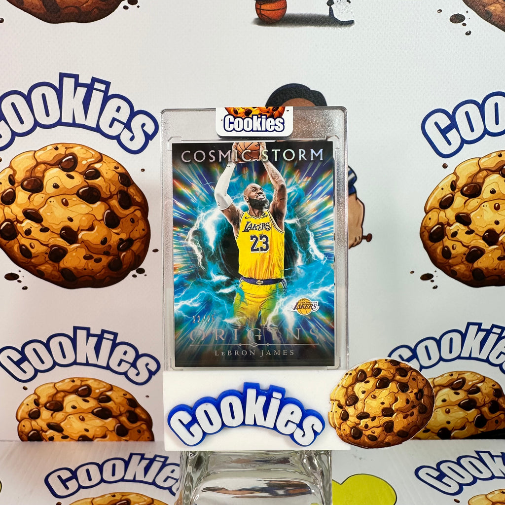2024 Origins LeBRON JAMES Cosmic Storm Turquoise /25 Lakers (C)
