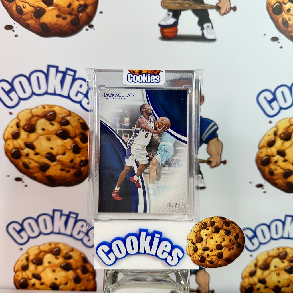 2024 Immaculate TYRESE MAXEY Blue /25 Sixers ©