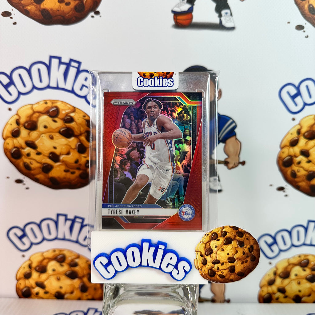 2024 Prizm TYRESE MAXEY Red /299 Sixers ©