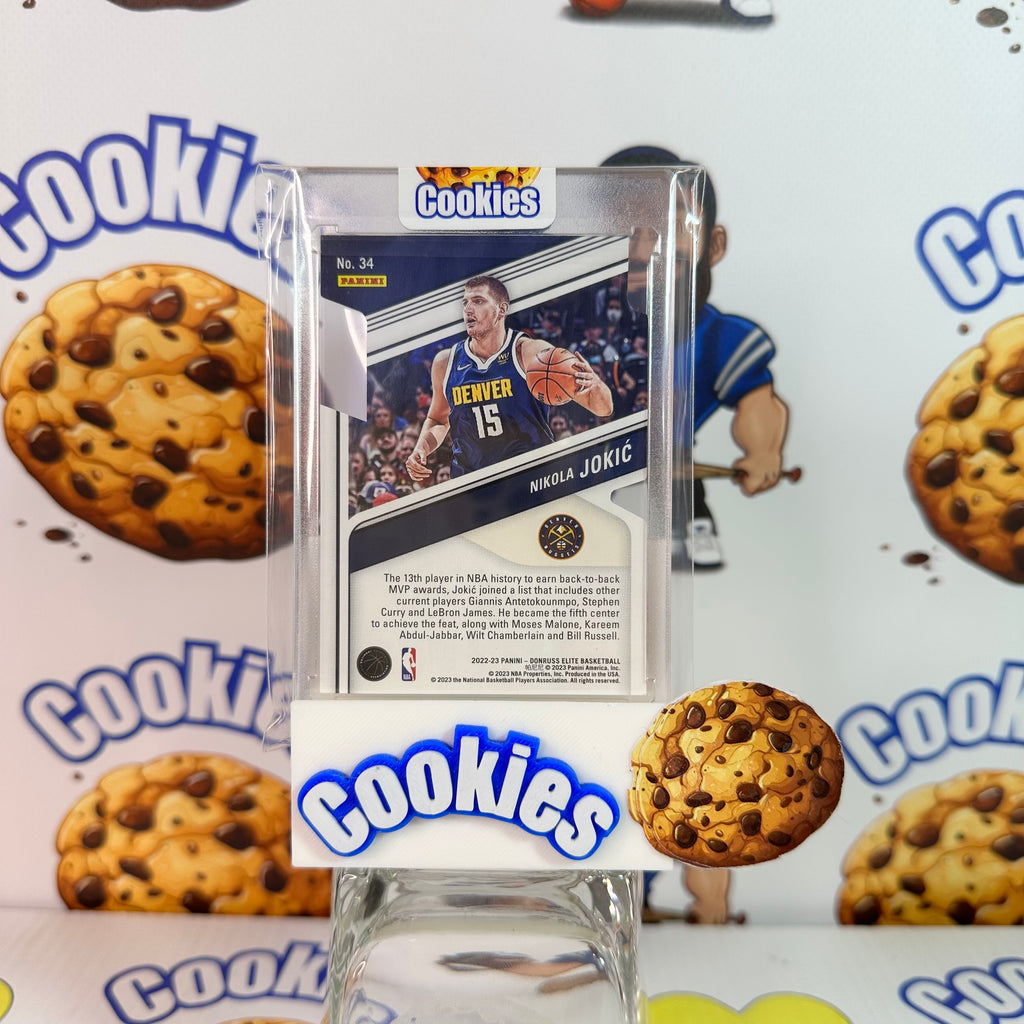 2022 Donruss Elite NIKOLA JOKIC Die Cut Red /85 Nuggets ©
