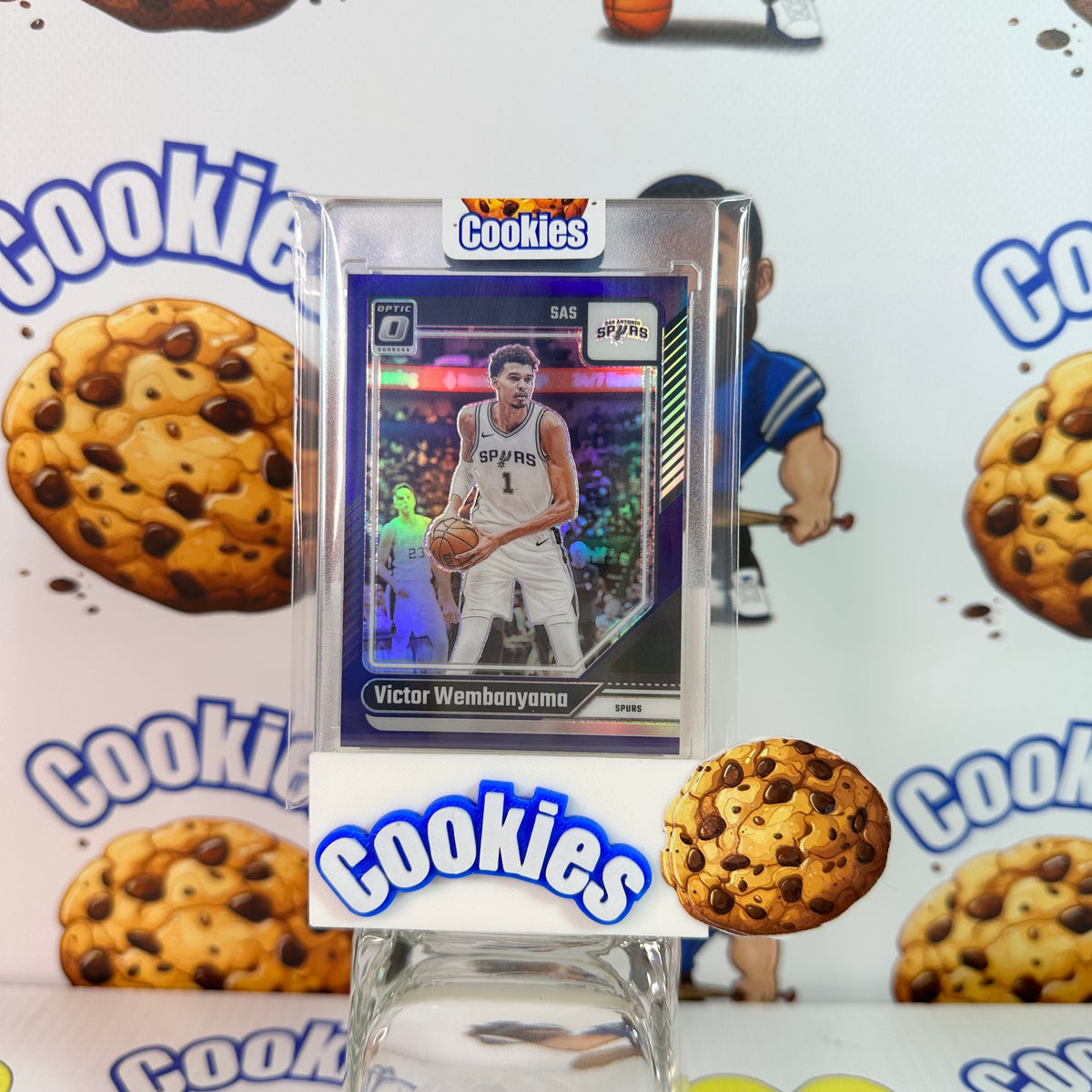 2024 Donruss Optic VICTOR WEMBANYAMA Purple Spurs ©