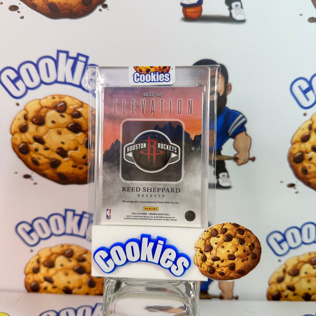 2024 Origins REED SHEPPARD Elevation Rookie Auto /75 On Card Rockets ©