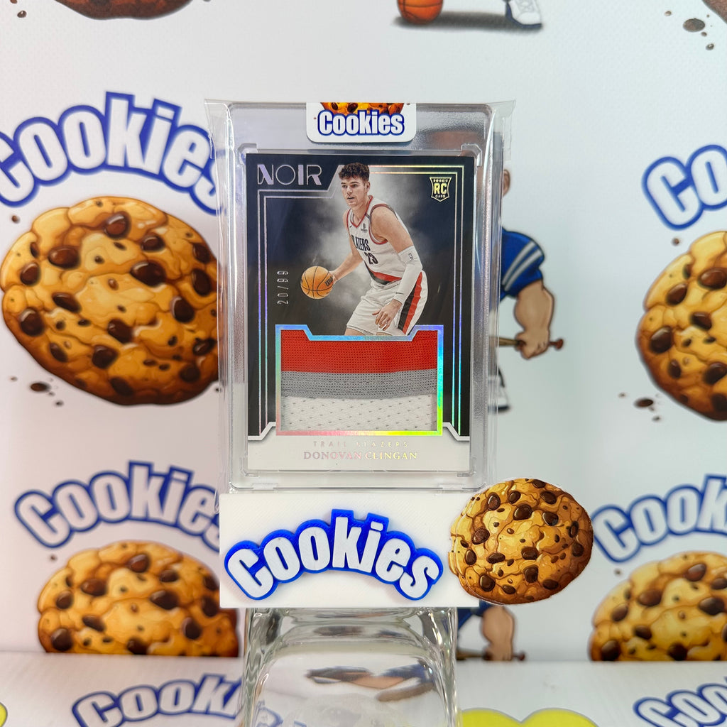 2024 NOIR DONOVAN CLINGAN Rookie Jumbo Patch /99 Blazers ©