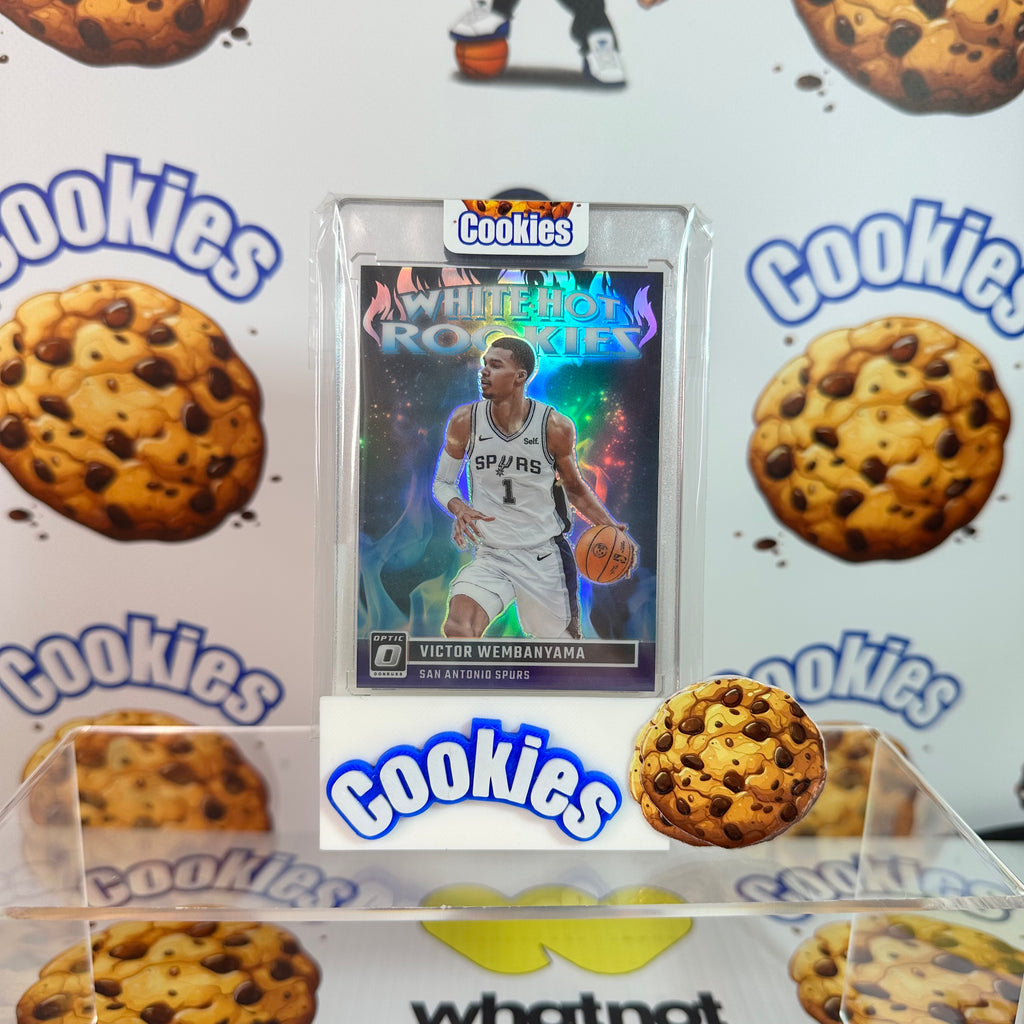 2023 Donruss Optic VICTOR WEMBANYAMA White Hot Rookies Purple Spurs (C)