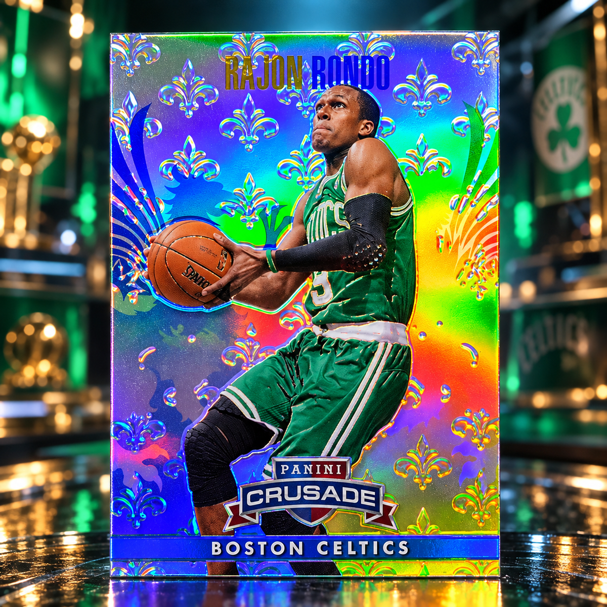 2013 Cursade RAJON RONDO Blue & Gold Celtics