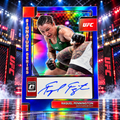 2023 Donruss Optic RAQUEL PENNINGTON Blue Auto /99 UFC (C)