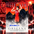 2024 Origins REED SHEPPARD Elevation Rookie Auto /75 On Card Rockets ©