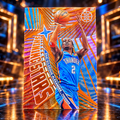 2021 Illusions SHAI GILGEOUS-ALEXANDER Shining Stars Orange OKC