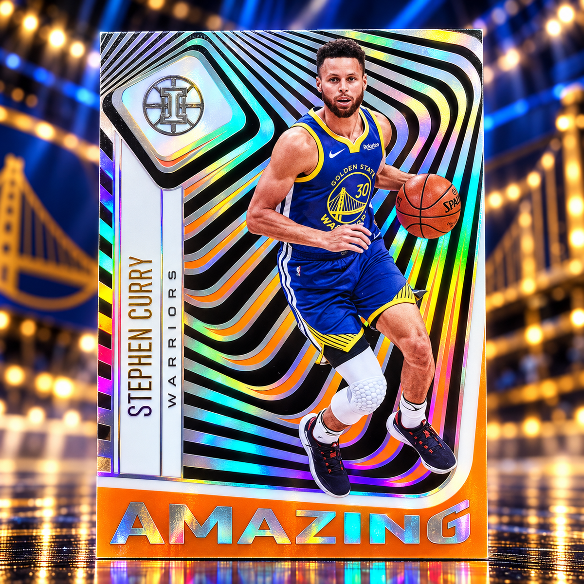 2020 Illusions STEPHEN CURRY Amazing Orange Acetate Warriors