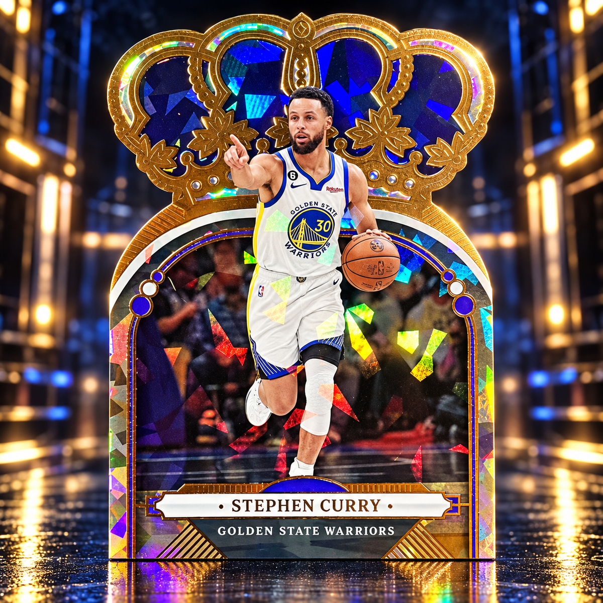 2022 Crown Royale STEPHEN CURRY Crystal Die Cut SP Warriors