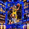 2021 Donruss Optic STEPHEN CURRY Blue Velocity Warriors