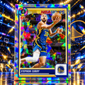 2023 Premium Stock STEPHEN CURRY Cracked Ice Short Print Warriors