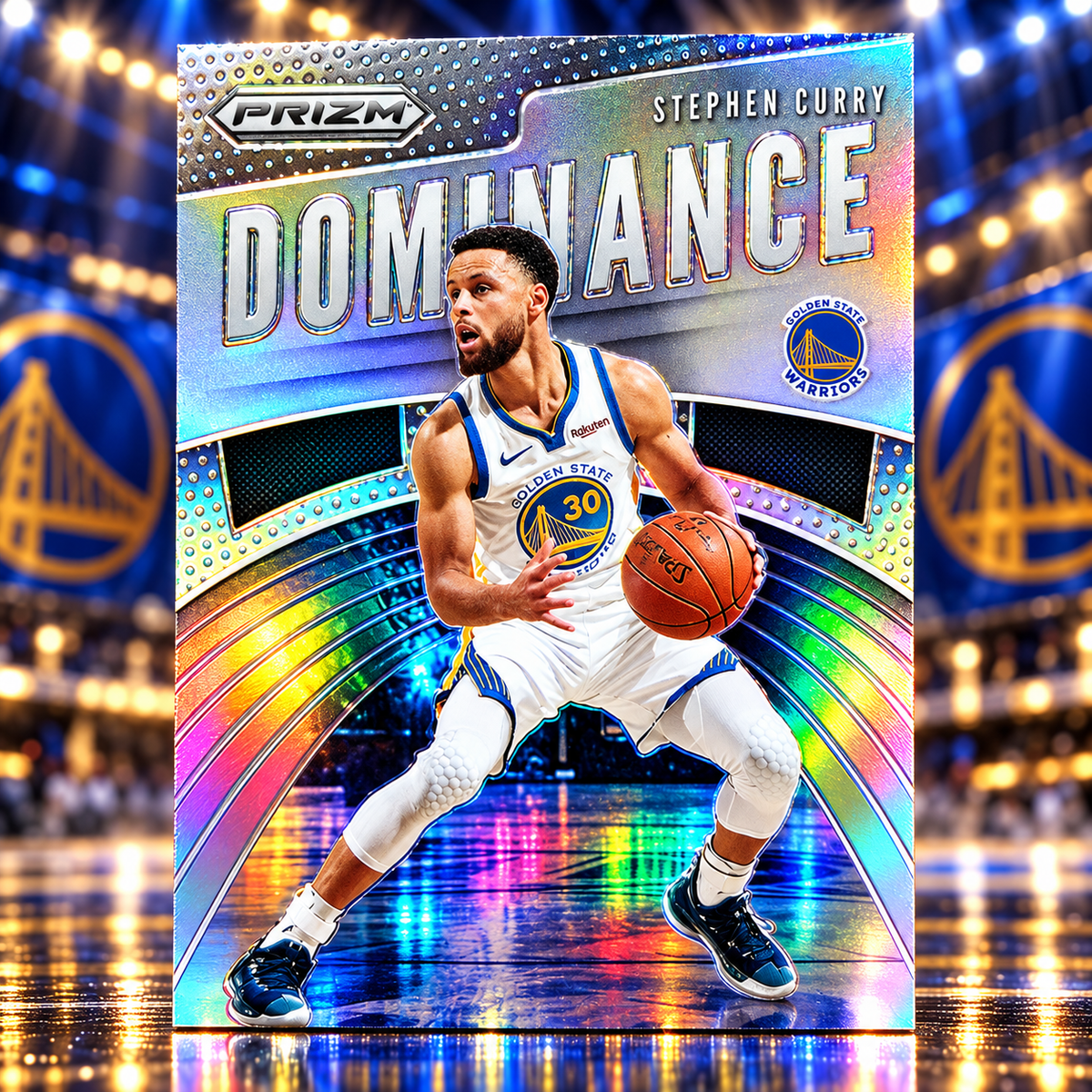 2019 Prizm STEPHEN CURRY Dominance Silver Warriors