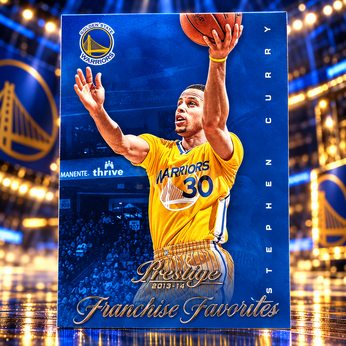 2013 Prestige STEPHEN CURRY Franchise Favourites Warriors