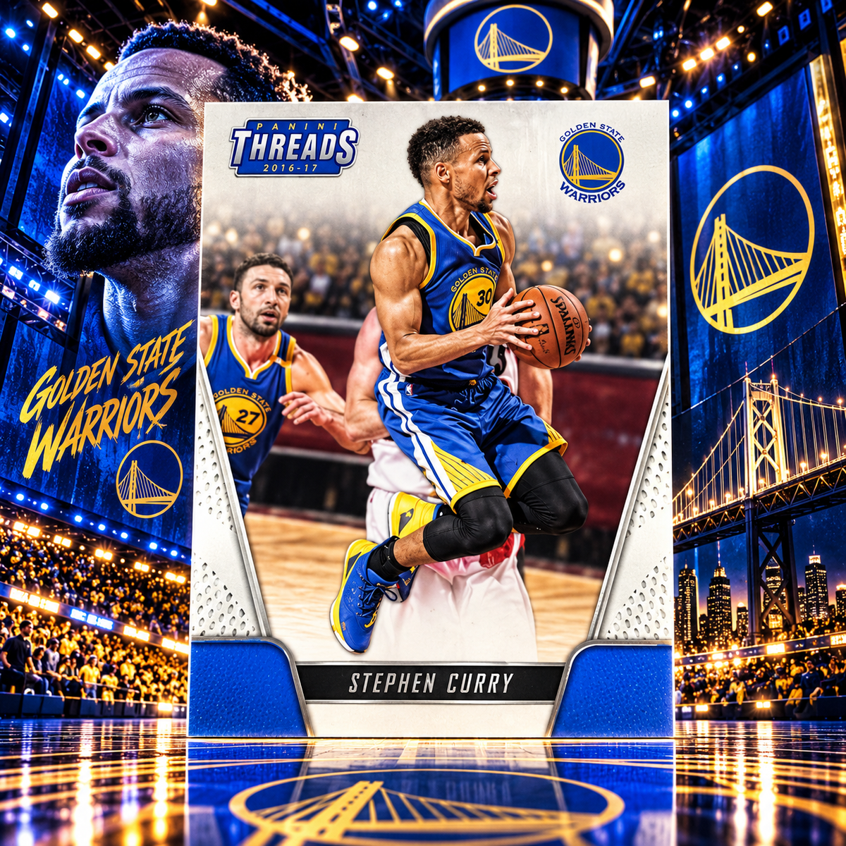 2016 Threads STEPHEN CURRY #70 Warriors