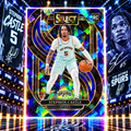 2024 Select STEPHON CASTLE Premier Level Rookie Blue Cracked Ice Spurs