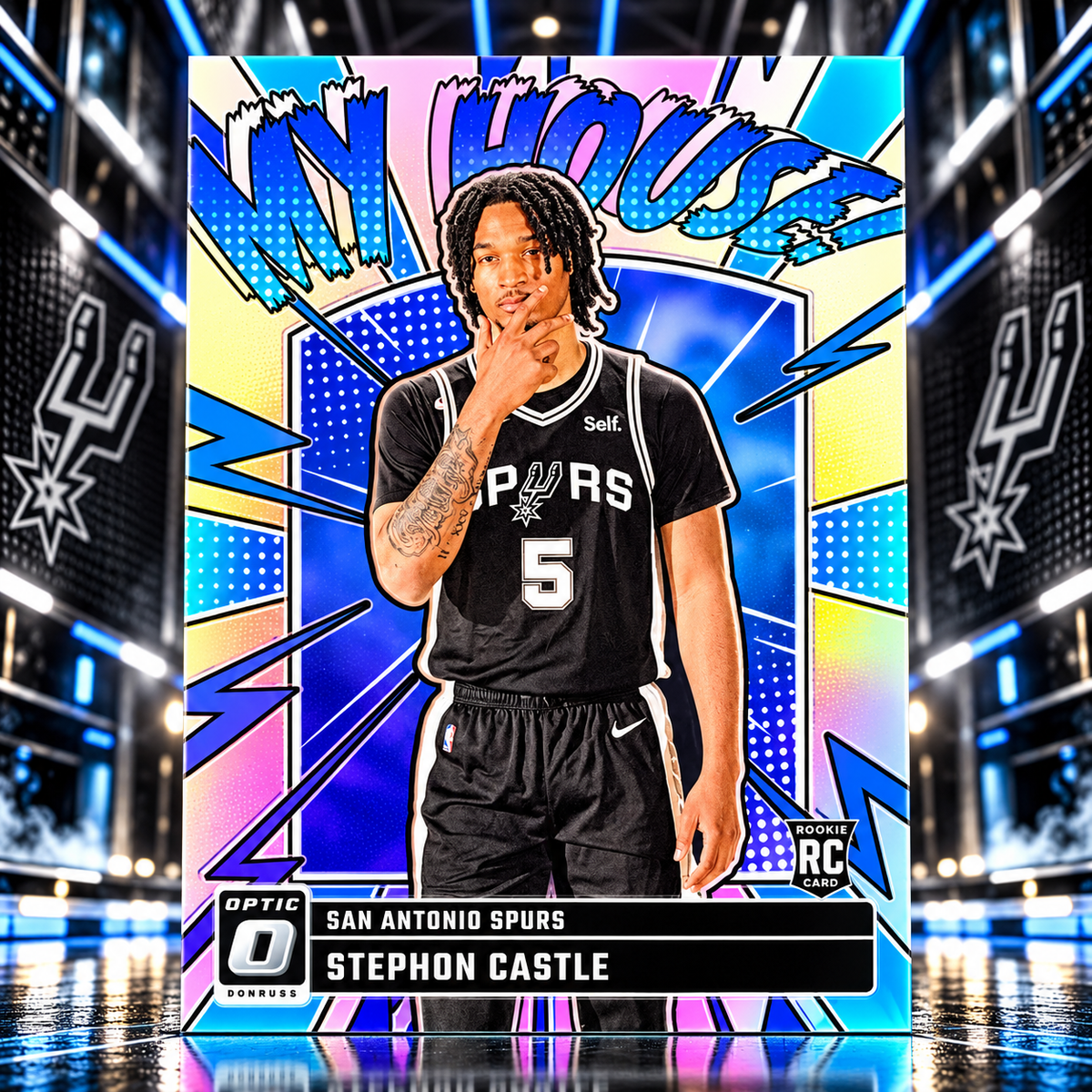 2024 Donruss Optic STEPHON CASTLE My House Silver Rookie Silver