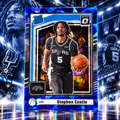 2024 Donruss STEPHON CASTLE Rookie Preview Blue Cracked Ice Spurs ©