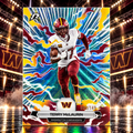 2025 Topps Resurgence TERRY McLAURIN Aqua Surge /149 Commanders