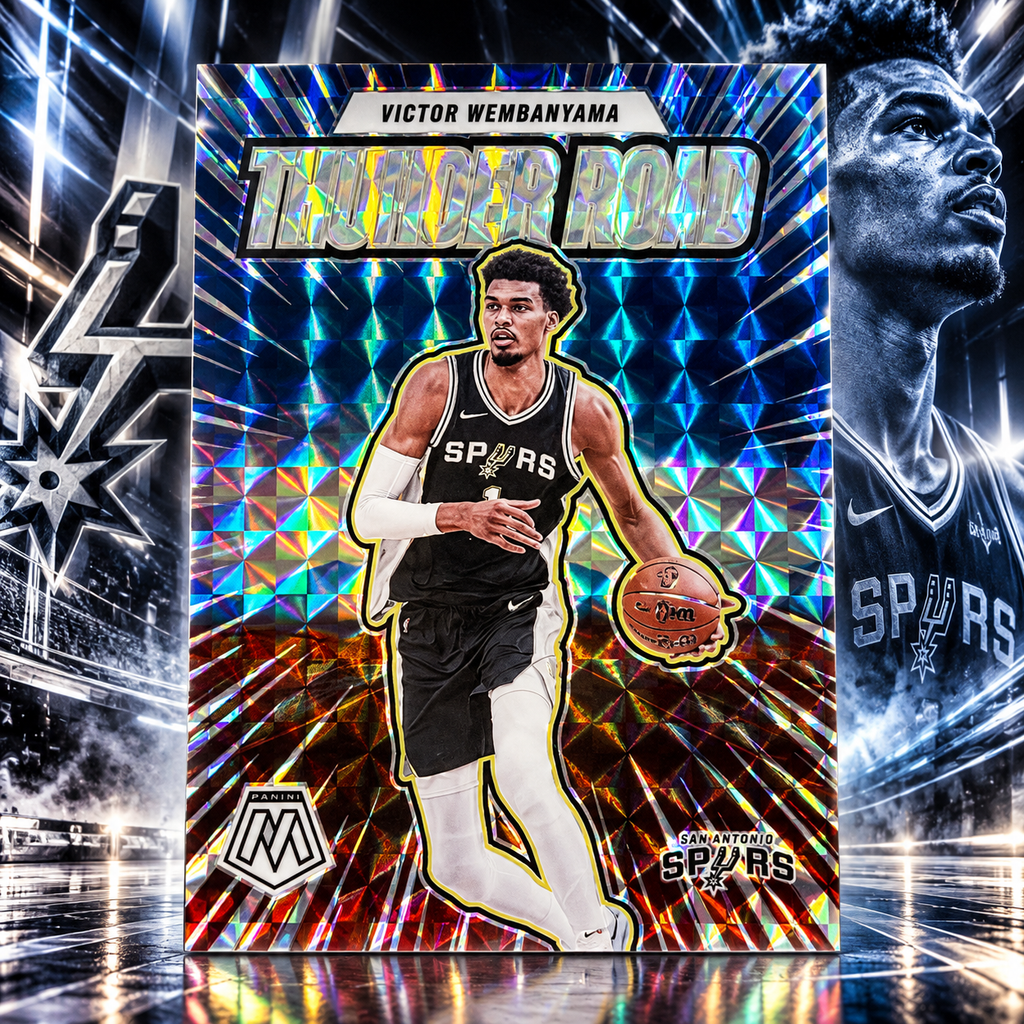 2024 Mosaic VICTOR WEMBANYAMA Thunder Road Spurs ©